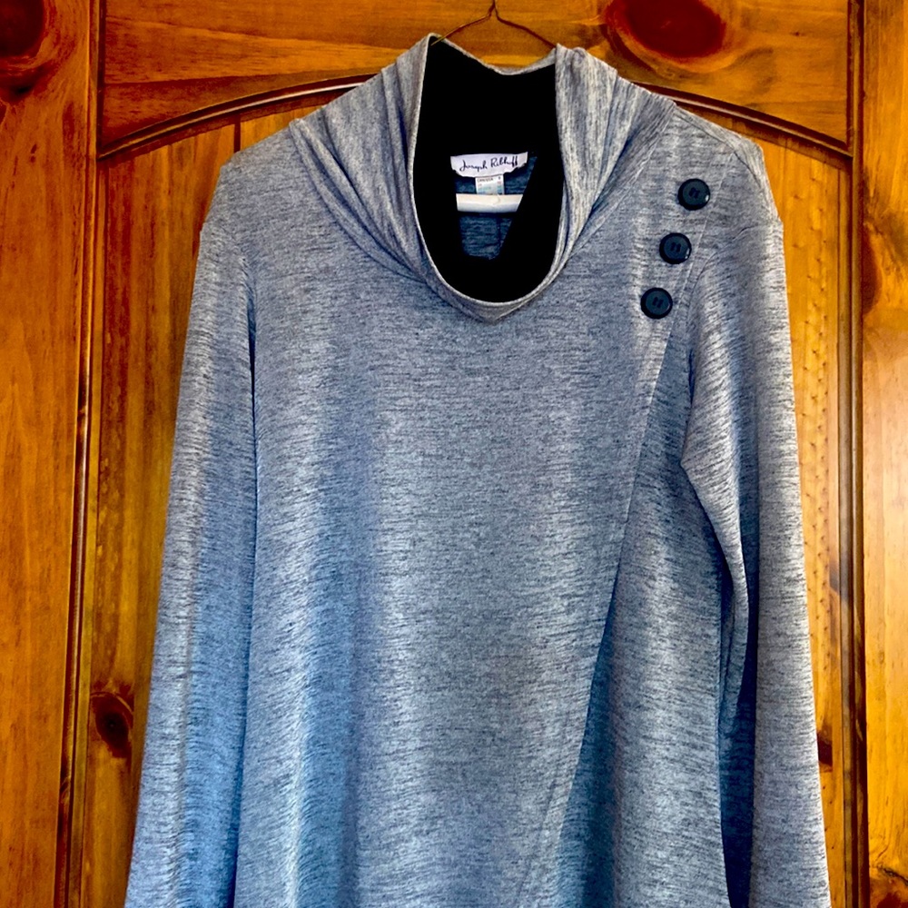 Silver Joseph Ribkoff blouse